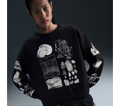 Nike ACG "Tuff Fleece" Sudadera con cuello redondo Therma-FIT Repel - Mujer - Negro (L (EU 44-46))