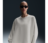 Nike 24.7 ImpossiblySoft Parte de arriba Dri-FIT con cuello redondo y ajuste oversize - Mujer - Marrón (S (EU 36-38))