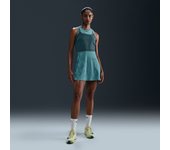 NikeCourt Slam Vestido de tenis Dri-FIT - Mujer - Verde (L (EU 44-46))