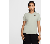 Nike Sportswear Club Essentials Camiseta - Mujer - Verde (M (EU 40-42))