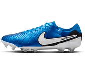 Nike Tiempo Legend 10 Elite Botas de fútbol de perfil bajo para terreno firme - Azul (41)