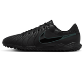 Nike Tiempo Legend 10 Academy Zapatillas de fútbol de perfil bajo para moqueta - Turf - Negro (45.5)