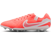 Nike Tiempo Legend 10 Pro Botas de fútbol de perfil bajo para césped artificial - Rosa (44.5)