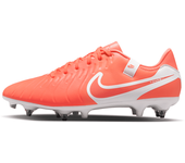 Nike Tiempo Legend 10 Academy Botas de fútbol de perfil bajo para terreno blando - Rosa (42.5)