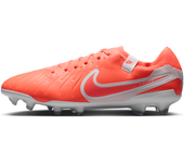 Nike Tiempo Legend 10 Pro Botas de fútbol de perfil bajo para terreno firme - Rosa (45)