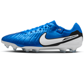 Nike Tiempo Legend 10 Pro Botas de fútbol de perfil bajo para terreno firme - Azul (47.5)