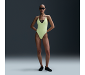 Nike Swim Sneakerkini 2.0 Bañador de espalda cruzada - Mujer - Amarillo