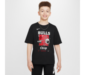 Chicago Bulls Courtside Camiseta Max90 Nike de la NBA - Niño - Negro