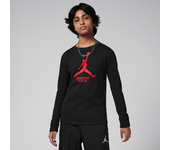 Chicago Bulls Essential Camiseta de manga larga Jordan de la NBA - Niño - Negro (L)