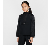 Nike Academy Chaqueta deportiva de fútbol con capucha y media cremallera - Niño/a - Negro (M)