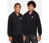 Nike Sportswear Club Fleece Sudadera con capucha y cremallera completa de invierno - Niño/a - Negro (XL)