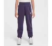 Nike Sportswear Club Fleece Pantalón ajustado de talle alto - Niña - Morado (XS)