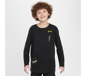 Los Angeles Lakers Courtside Max90 Camiseta de manga larga Nike de la NBA - Niño - Negro (S)