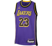 LeBron James Los Angeles Lakers Statement Edition Camiseta Jordan Dri-FIT NBA Swingman - Niño - Morado (XL)