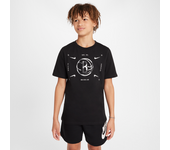 Brooklyn Nets Camiseta con logotipo Nike de la NBA - Niño - Negro (L)