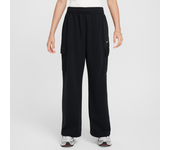 Nike Sportswear Pantalón oversize de tejido Fleece Dri-FIT - Niña - Negro (L)