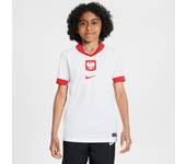 Primera equipación Stadium Polonia 2024/25 Camiseta de fútbol tipo réplica Nike Dri-FIT - Niño/a - Blanco (XS)