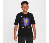Los Angeles Lakers Courtside Camiseta Max90 Nike de la NBA - Niño - Negro