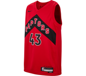 Pascal Siakam Toronto Raptors Icon Edition 2022/23 Camiseta Nike Dri-FIT NBA Swingman - Niño/a - Rojo (M)