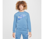 Nike Sportswear Standard Issue Sudadera de cuello redondo - Niño - Azul (XS)