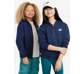 Nike Sportswear Club Fleece Sudadera con capucha y cremallera completa - Niño/a - Azul (M)