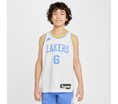 Lebron James Los Angeles Lakers Camiseta Nike Dri-FIT NBA Swingman - Niño/a - Blanco (XL)