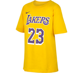 LeBron James Los Angeles Lakers Camiseta Nike de la NBA - Niño - Amarillo