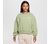 Nike Sportswear Club Fleece Sudadera de cuello redondo y ajuste amplio - Niña - Verde (XS)