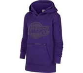 Los Angeles Lakers Courtside Sudadera con capucha de tejido Fleece Nike de la NBA - Niño/a - Morado