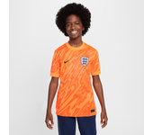 Equipación de portero Stadium Inglaterra 2024/25 (selección femenina) Camiseta de fútbol Replica de manga corta Nike Dri-FIT - Niño/a - Naranja (L)