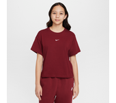 Nike Sportswear Essential Camiseta - Niña - Rojo (XS)