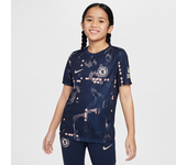 Chelsea FC Academy Pro SE Camiseta de fútbol de manga corta para antes del partido Nike Dri-FIT - Niño/a - Azul