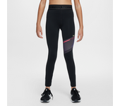 Nike Pro Leggings de talle medio Dri-FIT - Niña - Negro