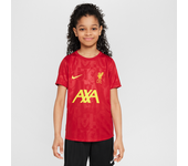 Liverpool FC Academy Pro Camiseta de fútbol de manga corta para antes del partido Nike Dri-FIT - Niño/a - Rojo