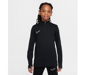 Nike Academy Camiseta de entrenamiento de fútbol de manga larga Dri-FIT con cremallera de 1/4 - Niño/a - Negro (S)