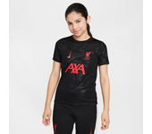 Tercera equipación Liverpool FC Academy Pro Camiseta de fútbol para antes del partido Nike Dri-FIT - Niño/a - Negro