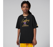 Los Angeles Lakers Courtside Statement Edition Camiseta Max90 Jordan de la NBA - Niño - Negro