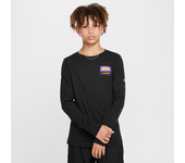 Los Angeles Lakers Essential Camiseta de manga larga Nike de la NBA - Niño - Negro (XL)