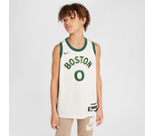 Jayson Tatum Boston Celtics 2023/24 City Edition Camiseta Nike Dri-FIT NBA Swingman - Niño/a - Blanco
