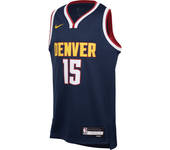 Nike Nikola Jokić Denver Nuggets 2024/25 Icon Edition Camiseta Swingman de la NBA - Niño/a - Azul (XL)