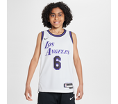 Lebron James Los Angeles Lakers City Edition Camiseta Nike Dri-FIT NBA Swingman - Niño/a - Blanco (XL)