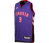 RJ Barrett Toronto Raptors 2024/25 Hardwood Classics Camiseta Nike Swingman de la NBA - Niño/a - Morado (XL)