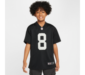 Joshua Jacobs Las Vegas Raiders Camiseta para el partido Nike NFL - Niño/a - Negro