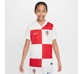 Primera equipación Stadium Croacia 2024/25 Camiseta de fútbol tipo réplica Nike Dri-FIT - Niño/a - Blanco (XL)