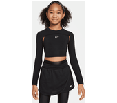 Nike Camiseta de manga larga Dri-FIT - Niña - Negro (M)