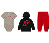 Nike Conjunto de tres piezas con pantalón Just Do It - Bebé - Multicolor (0-3M)
