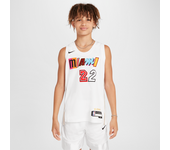 Jimmy Butler Miami Heat City Edition Camiseta Nike Dri-FIT NBA Swingman - Niño/a - Blanco (L)