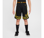 Golden State Warriors 2023/24 City Edition Pantalón corto Nike Dri-FIT Swingman de la NBA - Niño/a - Negro (XL)