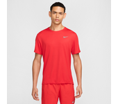 Nike Miler Camiseta de running Dri-FIT UV de manga corta - Hombre - Rojo