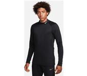 Nike Pro Camiseta de fitness de manga larga y cuello alto cálida Dri-FIT - Hombre - Negro (XXS)